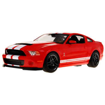 Ford Shelby Mustang GT500 czerwony RASTAR model 1:14 Zdalnie sterowane auto + pilot